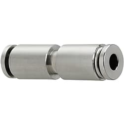 All Stainless Steel One-Touch Couplings - Union Straight (UNSTLS8)
