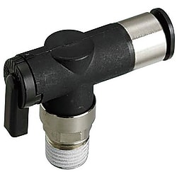 Ball Valves - One-Touch Couplings - Elbows - Single Handle (BVCE6)