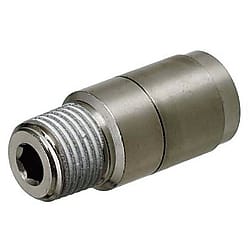 Heat-Resistant One-Touch Fittings - Hex Socket Straight (KPMCC6-M5)