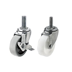 Casters/Stainless Steel/Screw-in Type (CSMNU75A-U)