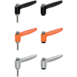 Push Button Clamp Levers (CLDMP8-40-B)