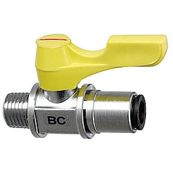 Compact Ball Valves/Brass/PT Threaded/Tube Connection (BBPC62-Y)