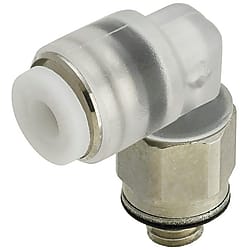 Compact Air Fittings - Tubes, One-Touch Couplings, Speed Controllers - Male Elbows (JELL1.8-M3)