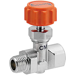 Needle Valve/PT Male/Tappeds/Stainless Steel (NSBPC33)