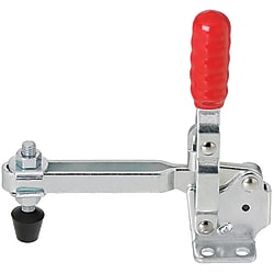 Toggle Clamp, Vertical Type, Flange Base, Clamp Bolt Adjustable, Clamping Force 392 N