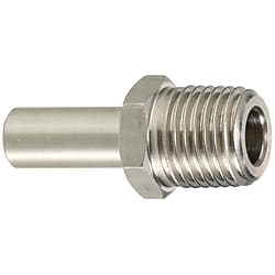 Stainless Steel Pipe Fittings/Threaded Adapter (SKMA10-2)