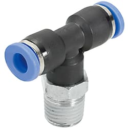 Quick-Connect Fitting, Union Tee, Screw Mount Branch (MSTEL6-2)