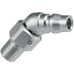 Air Couplers - Plugs - Standard Type - Male Threaded (Rotary Type) (MCPRM20)