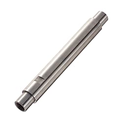 High Precision Linear Shafts - Both Ends Stepped and Tapped / Both Ends Stepped and Tapped with Wrench Flats
