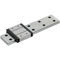 Miniature Linear Guides - Wide Rails - Standard Blocks, Light Preload / Slight Clearance