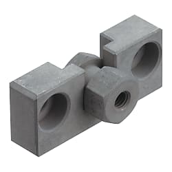 Floating joint simple connection type - [Female thread] Cylinder connector/holder set - (FJRHA10-1.25)