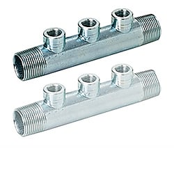 [Clean &amp; Pack]Pipe Manifold - 1 Way, Both Ends Male Threaded (SH-SUMHM15A-6)