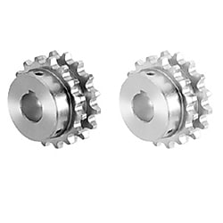 [Clean & Pack] [Factory Automation New Product]Sprockets for Engineering Plastic Block Chains - Double Strand (SHD-CHEESS25)