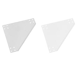 [Clean & Pack]5 Series (Slot Width 6 mm) - Sheet Metal Plates for 20, 25, 40 Square Aluminum Extrusions, Corner Type