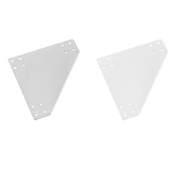 [Clean & Pack]6 Series (Slot Width 8 mm) - Sheet Metal Plates for Aluminum Extrusions, Corner Type (SL-SHPTWUL6)