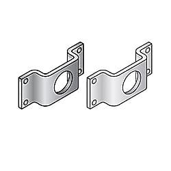 [Clean & Pack]Sheet Metal Mounting Plates / Brackets - Convex Bent Type, BLUES