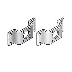 [Clean & Pack]Sheet Metal Mounting Plates / Brackets - Convex Bent Type, BLUJS