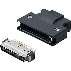 MDR-Connector Complete Set (Connector / Connector Hood) (SET-MDR-F-36)