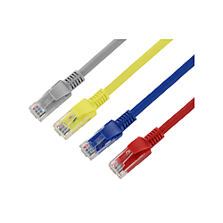 CAT5e UTP (Stranded Wire) Soft LAN Cable (NWC5E-UTP-Y-GY-0.5)