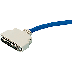 IEEE1284 half-pitch (MDR) cable with connector EMI countermeasure type