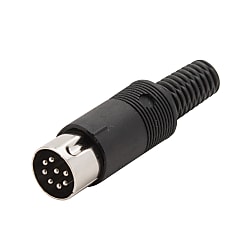 DIN Connector Straight Plug (Plug-in Model) (MP017-8)