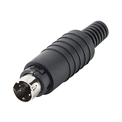 Mini DIN Connector Straight Plug (Plug-in Model) (MP371-5)
