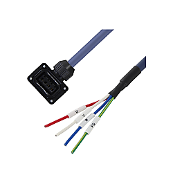 AC Servo Motor Power Cable for Mitsubishi Electric J4/J3/JN Series
