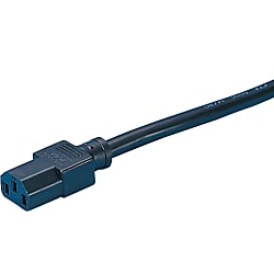 AC Cord - Fixed Length (UL) - Single-Sided Cutoff Model Socket (ULSTS-2)