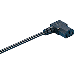 AC Cord, Fixed Length (VDE), Single-Side Cut-Off Socket (CESTSL-3)