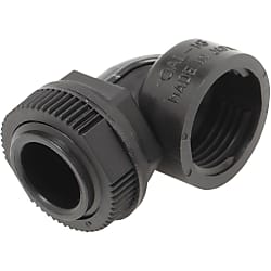 90° angle connector for the cable gland