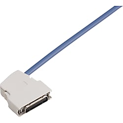 Cable with IEEE1284 half-pitch (MDR) connector EMI countermeasure angle (using 3M connector)