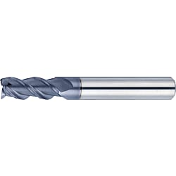 (Economy series) XAL series carbide multi-functional square end mill, 3-flute, 45° torsion / short model (XAL-HPEM3S1.5)