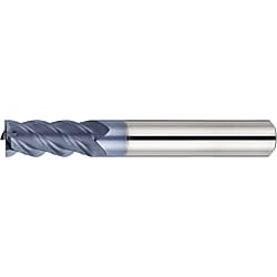 (Economy series) XAL series carbide multi-functional square end mill, 4-flute, 45° torsion / short model (XAL-HPEM4S2)