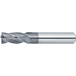 (Economy series) XAL series carbide square end mill, 4-flute / 2D Flute Length (short) model (XAL-EM4S15)
