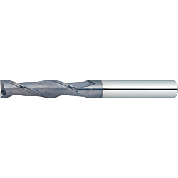 (Economy series) XAL Series Carbide Square End Mill, 2-Flute / 4D Flute Length (Long) Model (XAL-PEM2L6)