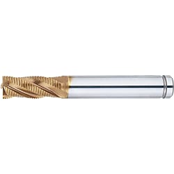 AS Coated Powdered High-Speed Steel Roughing End Mill, Short, Center Cut (ASPM-RFPS14)