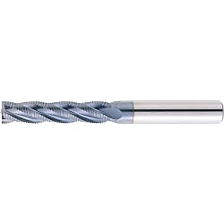 TiCN Coated Powdered High-Speed Steel Roughing End Mill, Long, Center Cut (VPM-RFPL30)