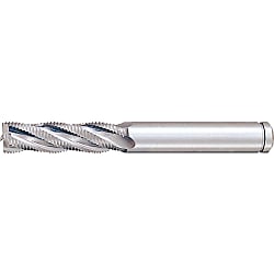 Powdered High-Speed Steel Roughing End Mill, Regular, Center Cut / Non-Coated Model (PM-RFPR14)