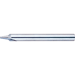 Carbide Straight Edge Taper End Mill, 2-Flute / Chamfering Blade Type