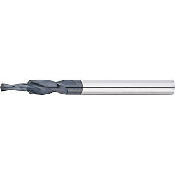 DLC Coated Carbide Stepped Drill for Aluminum Machining, Stub (DLC-SF-SDR8.5-30)