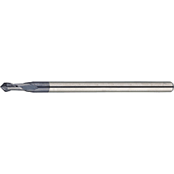 TiAlN Coated Carbide NC Spot Drill, Small Diameter, Multi-Functional Model (TAC-MS-HNCSPD1-120)