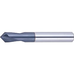 TiAlN Coated Carbide NC Spot Drill, Regular / Long Shack (TAC-NCSPD8-120)