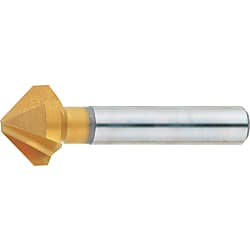 TiN Coated High-Speed Steel Countersink / 3-Flute / 90° (G-CS3M10.4)