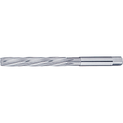High-Speed Steel Spiral Hand Reamer, Right Blade with 12°Left Spiral, 0.01 mm Unit Designation (SPHR-4.05)