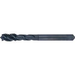 Powdered High-Speed Steel Spiral Tap, Difficult-to-Cut Materials Supported (M-SPFT-M8-1.25)