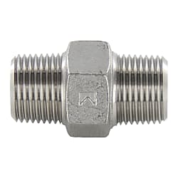 Stainless Steel Screw-in Fitting, Hex Nipple (PHM-40A)