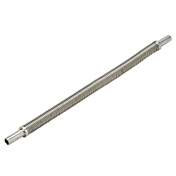 NK-2300PT Pipe‑End Type Vacuum Flexible Hose (NK2300PT-SUS316L-3/8-300)