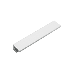 Square-Shaped Aluminum No. 6 Handle (A-190 / Aluminum) (A-190-3-6)