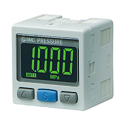 2-Color Display High-Precision Digital Pressure Switch ZSE30A(F)/ISE30A Series (ZSE30AF-C6H-P-L)