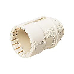PF Conduit Connector (G Type), Milky White